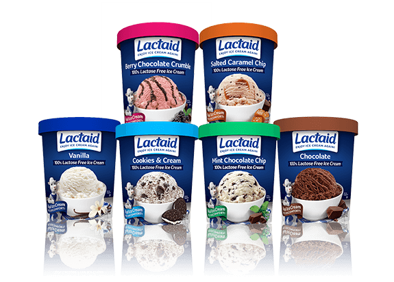 with lactaid cream made ice milk LACTAID®  LACTAID® Products